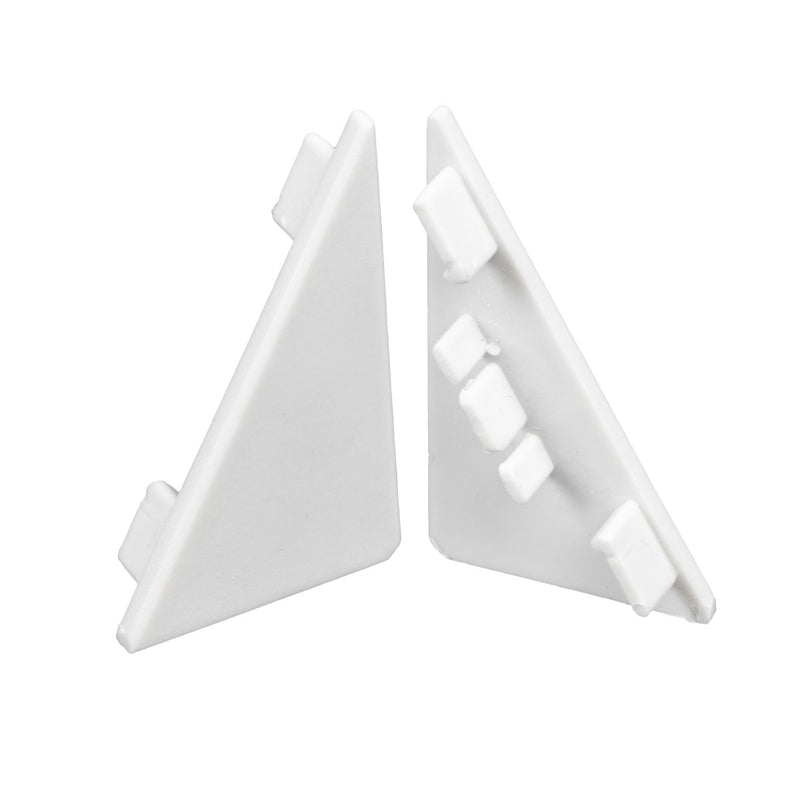 American Lighting PE-PRO30-LEFT End Cap, White