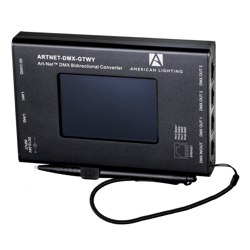 American Lighting ARTNET-DMX-GTWY Artnet To Dmx Gateway