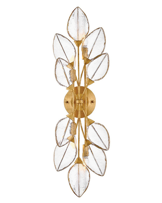 Fredrick Ramond FR47762DA LED Wall Sconce, Distressed Brass