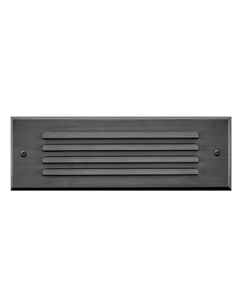 Hinkley 15765SK LED Flush Step Light, Satin Black