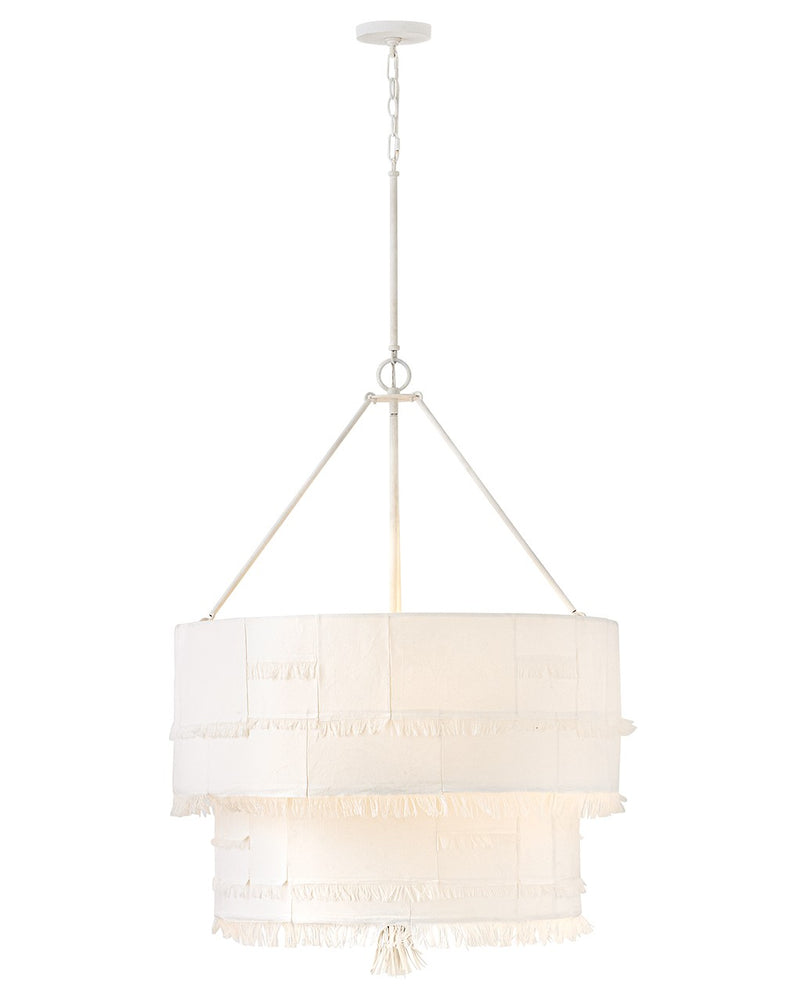 Hinkley 47428TXP LED Chandelier, Textured Plaster