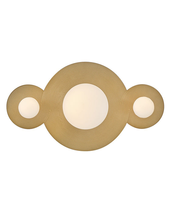 Hinkley 55250HB LED Vanity, Heritage Brass