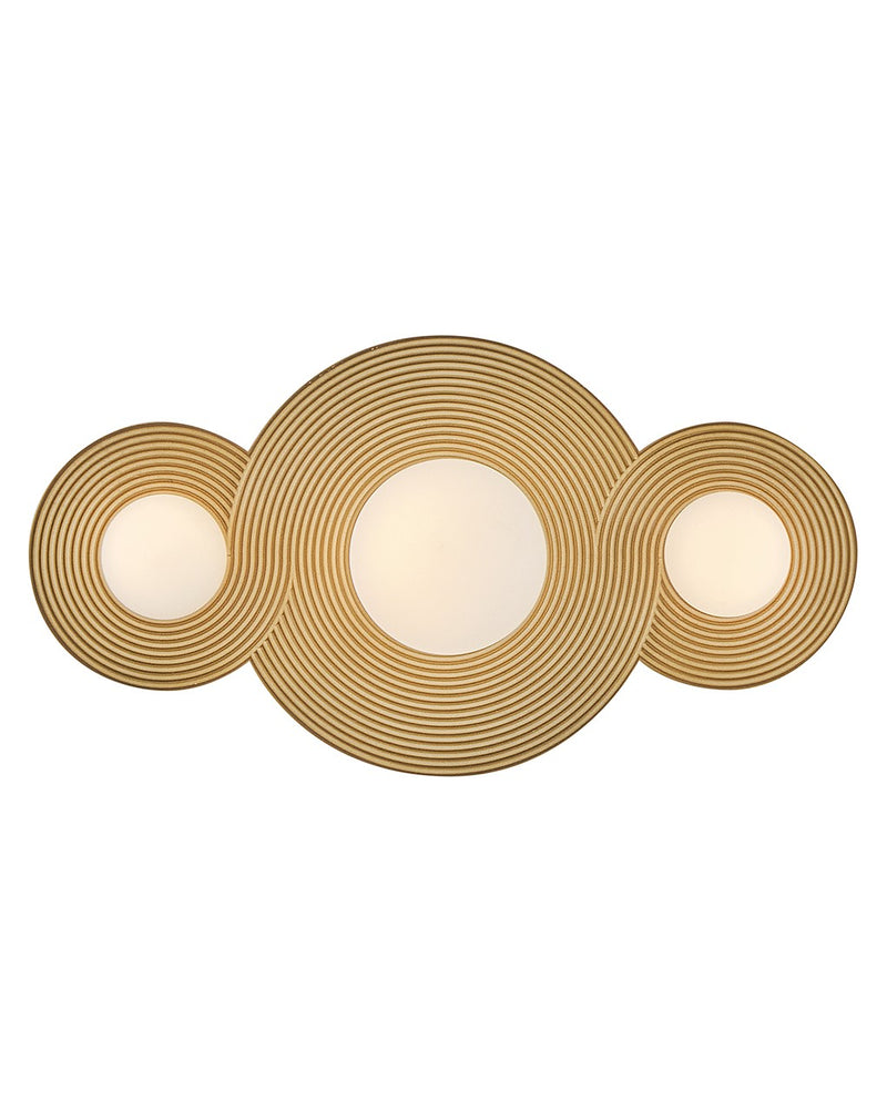 Hinkley 55252HB LED Vanity, Heritage Brass