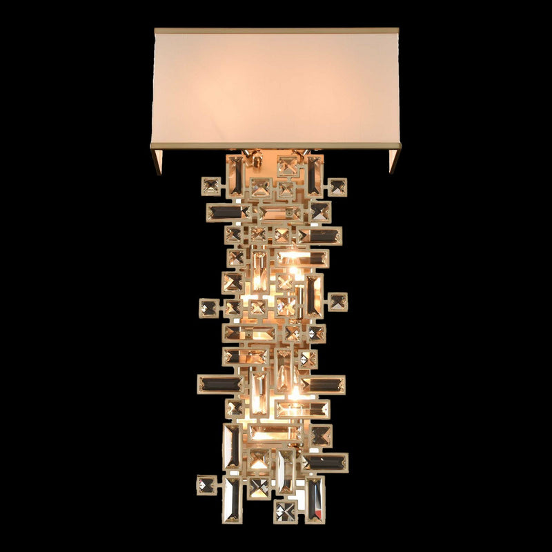 Allegri 027620-038-FR001 Six Light Wall Bracket, Brushed Champagne Gold