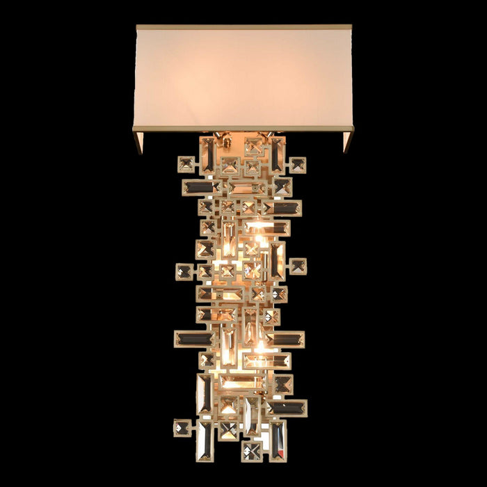 Allegri 027620-038-FR001 Six Light Wall Bracket, Brushed Champagne Gold
