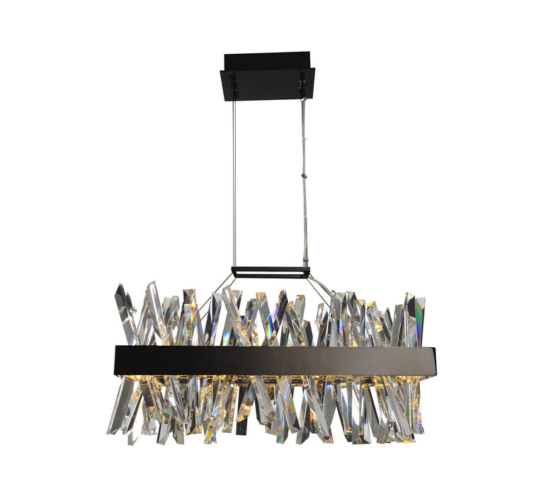 Allegri 030251-052 LED Island Pendant, Brushed Champagne Gold