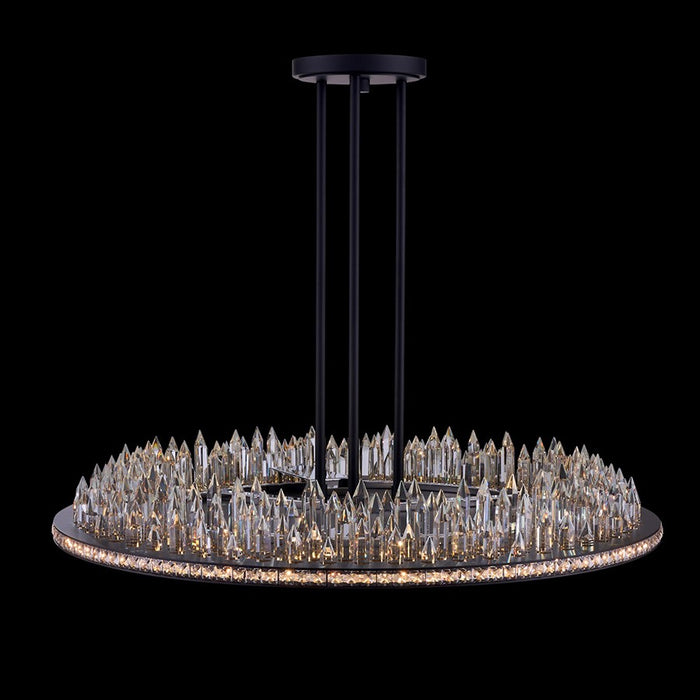 Allegri 039156-052-FR001 LED Pendant, Matte Black