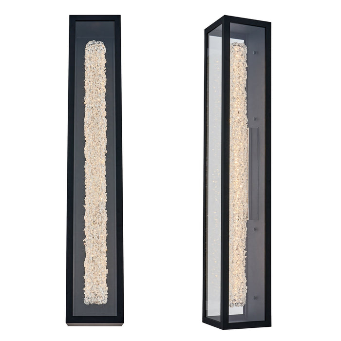 Allegri 095522-052-FR001 LED Outdoor Wall Sconce, Matte Balck