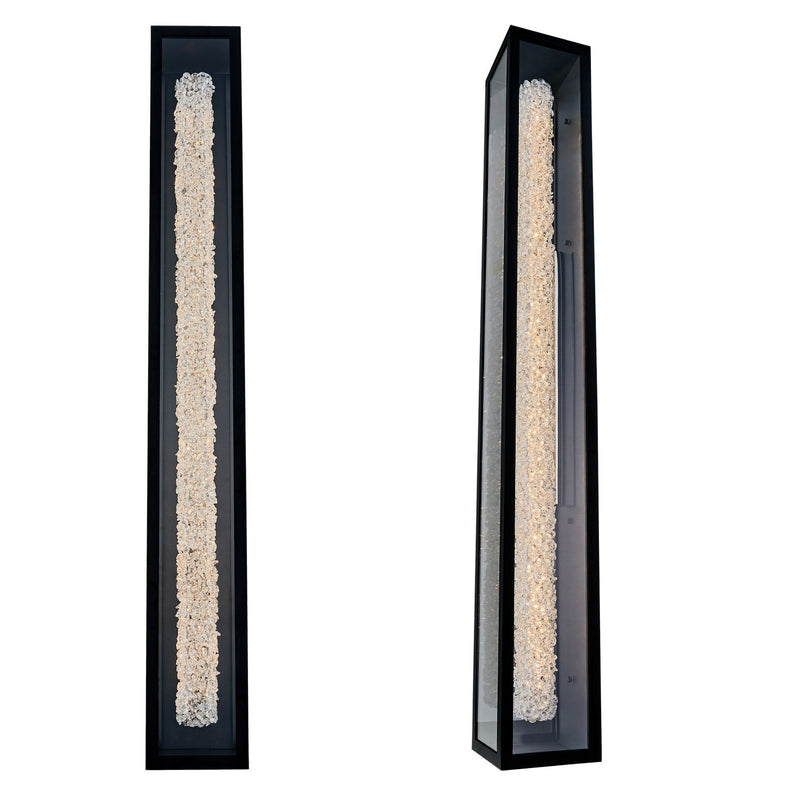 Allegri 095523-052-FR001 LED Outdoor Wall Sconce, Matte Balck