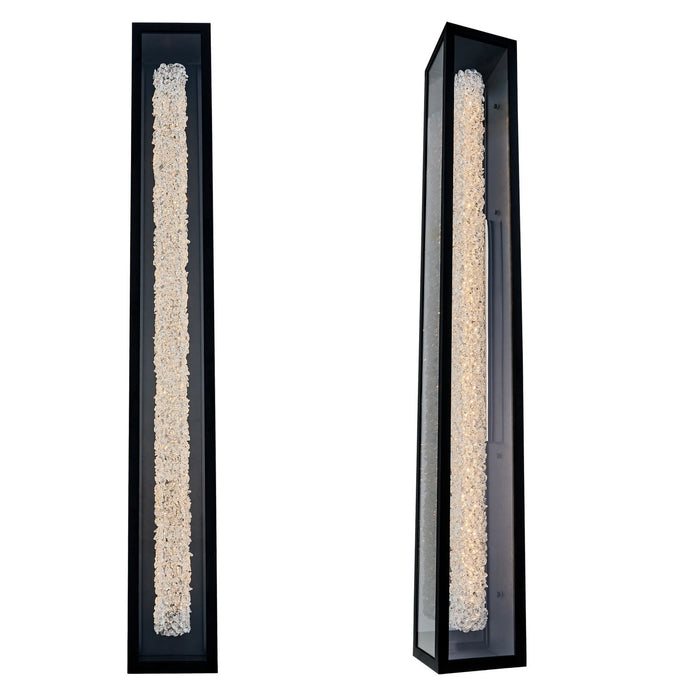 Allegri 095523-052-FR001 LED Outdoor Wall Sconce, Matte Balck