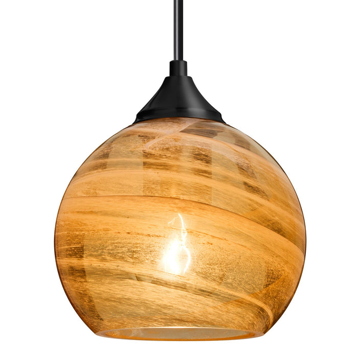 Besa 1JC-JILLYAM-EDIL-BK LED Pendant, Black