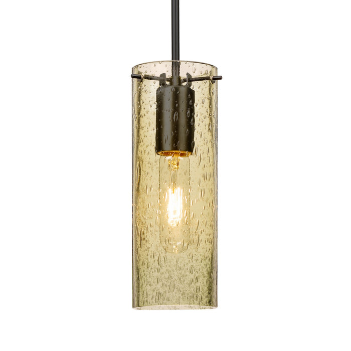 Besa 1JC-JUNI10GD-BK One Light Pendant, Black