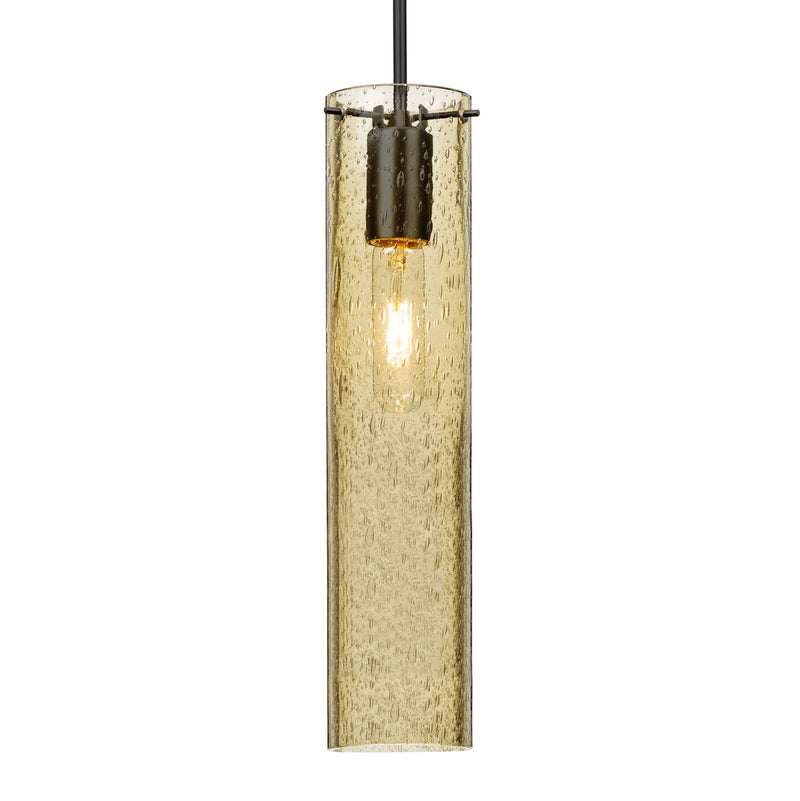 Besa 1JC-JUNI16GD-BK One Light Pendant, Black