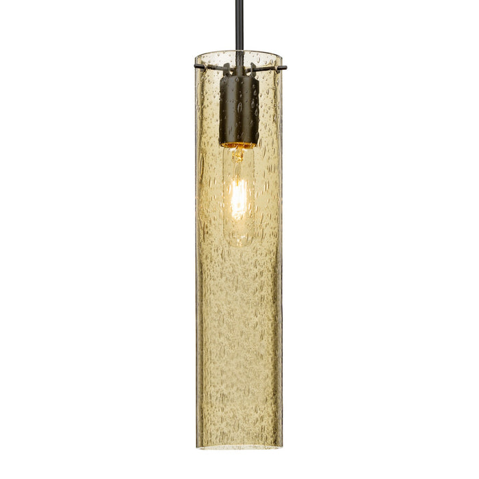 Besa 1JC-JUNI16GD-BK One Light Pendant, Black