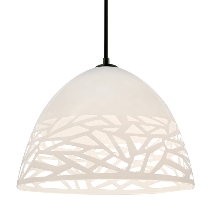 Besa 1JC-KIEVWH-LED-BK LED Pendant, Black