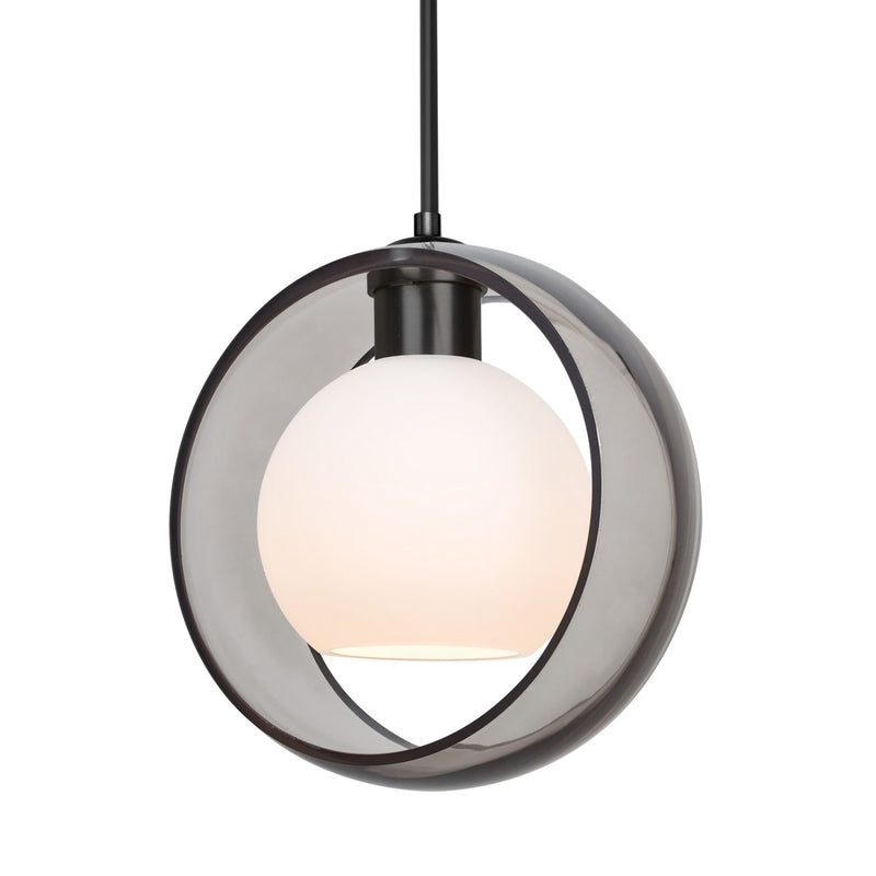 Besa 1JC-MANASM-LED-BK LED Pendant, Black