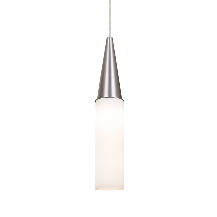 Besa 1JC-METRO14-SN One Light Pendant, Black