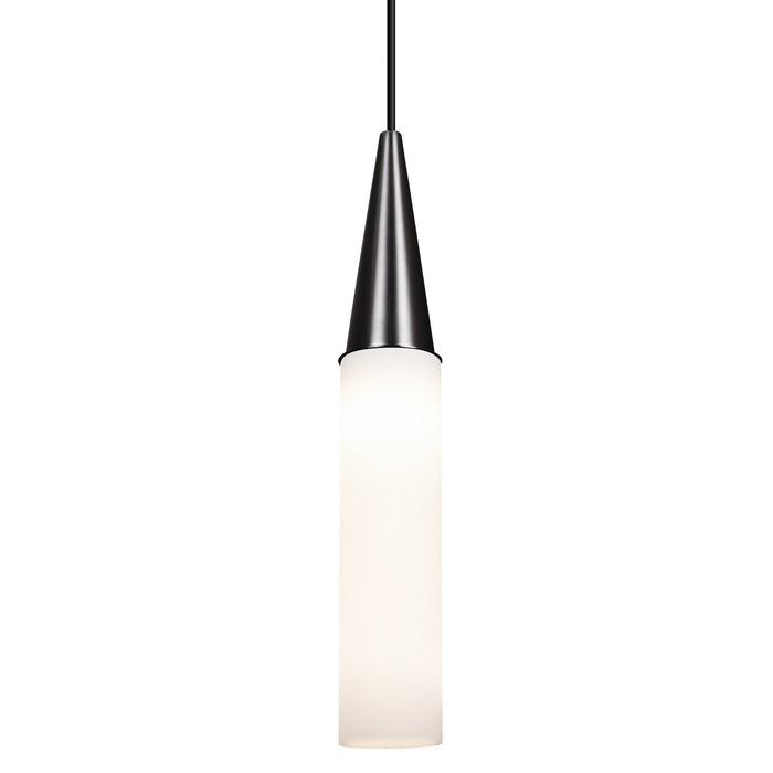 Besa 1JC-METRO16-LED-BK One Light Pendant, Black