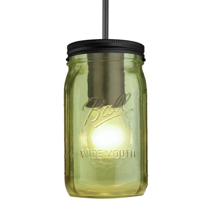 Besa 1JC-MILO4GR-EDIL-BK LED Pendant, Black