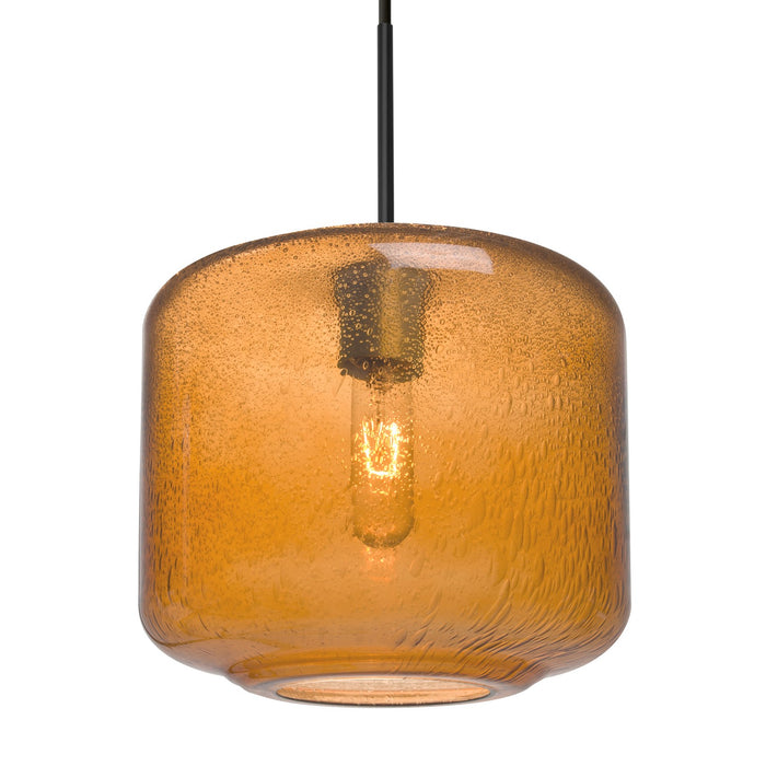 Besa 1JC-NILES10AM-BK One Light Pendant, Black