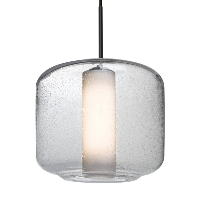 Besa 1JC-NILES10CO-BK One Light Pendant, Black