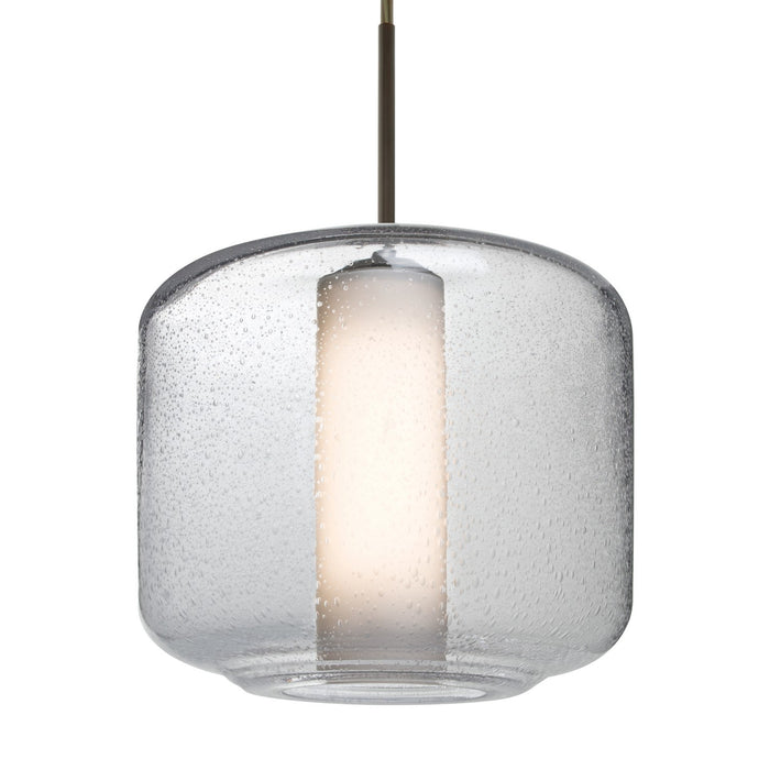 Besa 1JC-NILES10CO-LED-BR LED Pendant, Bronze