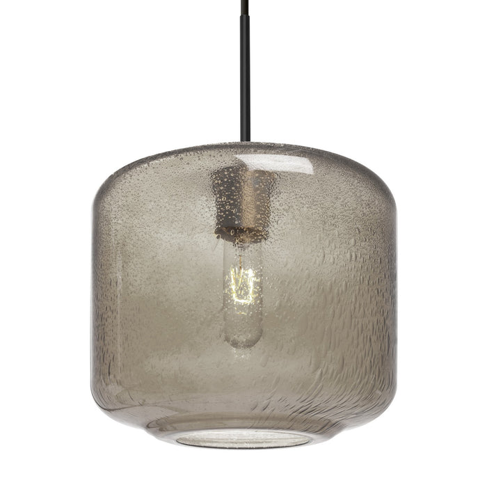 Besa 1JC-NILES10SM-BK One Light Pendant, Black