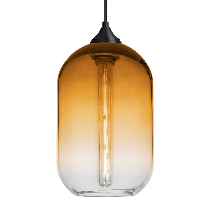 Besa 1JC-OMEGA12AM-EDIL-BK LED Pendant, Black