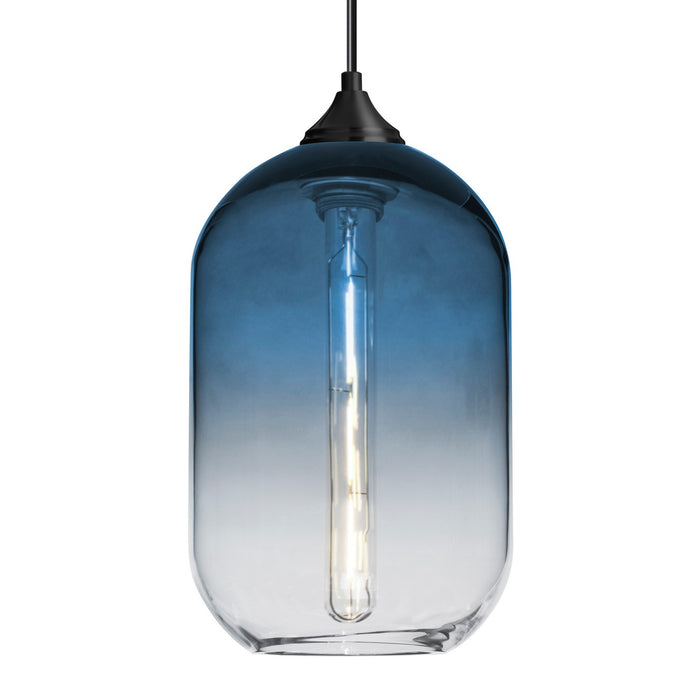 Besa 1JC-OMEGA12ST-EDIL-BK LED Pendant, Black