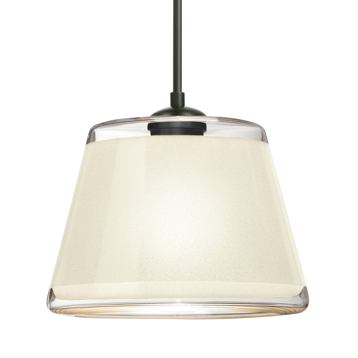 Besa 1JC-PIC9WH-LED-BK LED Pendant, Black