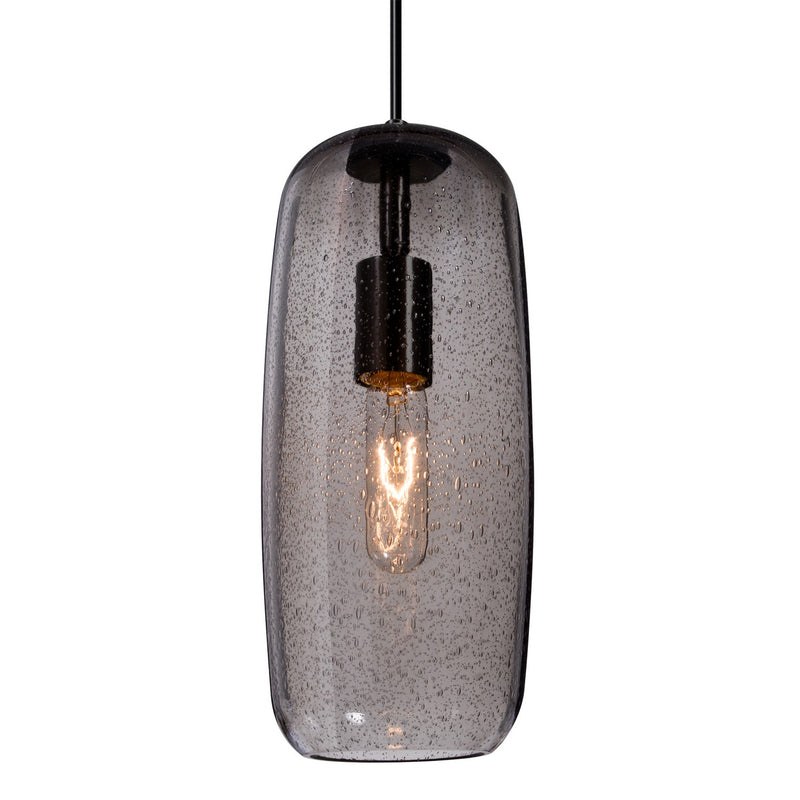 Besa 1JC-PINOT13SM-BK One Light Pendant, Black