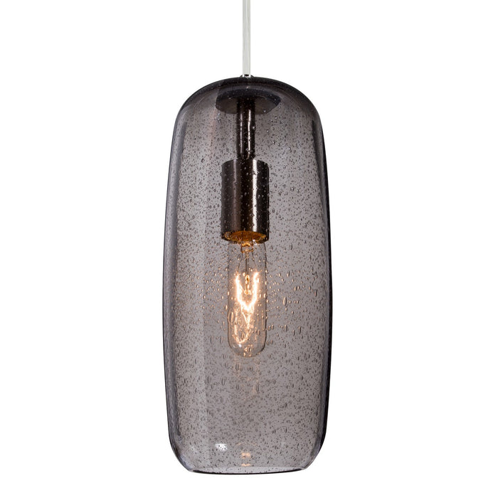 Besa 1JC-PINOT13SM-SN One Light Pendant, Black