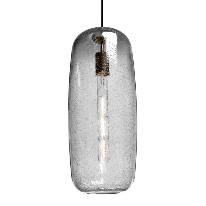 Besa 1JC-PINOT18CL-BK One Light Pendant, Black