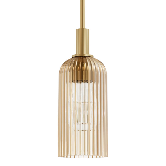 Hunter 13236 One Light Pendant, Luxe Gold