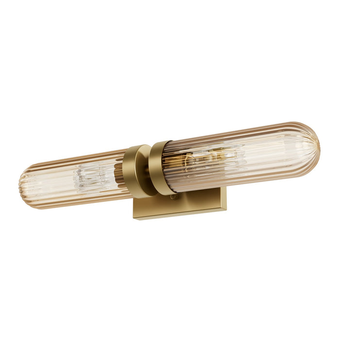 Hunter 13239 Two Light Bathroom Vanity, Luxe Gold