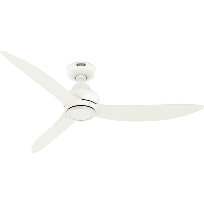 Hunter 52830 52" Ceiling Fan, Matte White