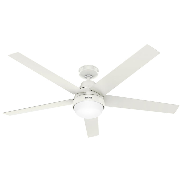 Hunter 52832 60" Ceiling Fan, Fresh White