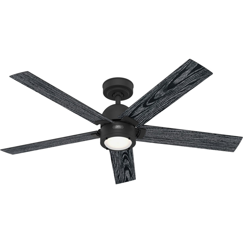 Hunter 52850 52" Ceiling Fan, Matte Black