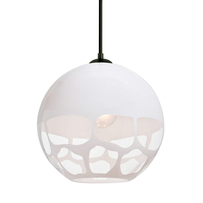Besa 1JC-ROCKYWH-LED-BK LED Pendant, Black