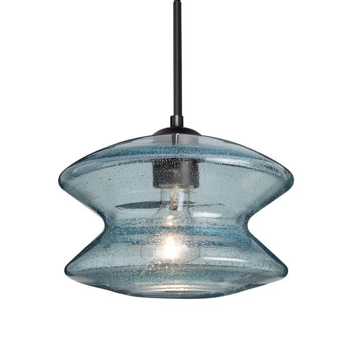 Besa 1JC-ZENBL-BK One Light Pendant, Black