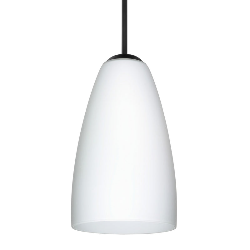 Besa 1JT-151107-BK One Light Pendant, Black