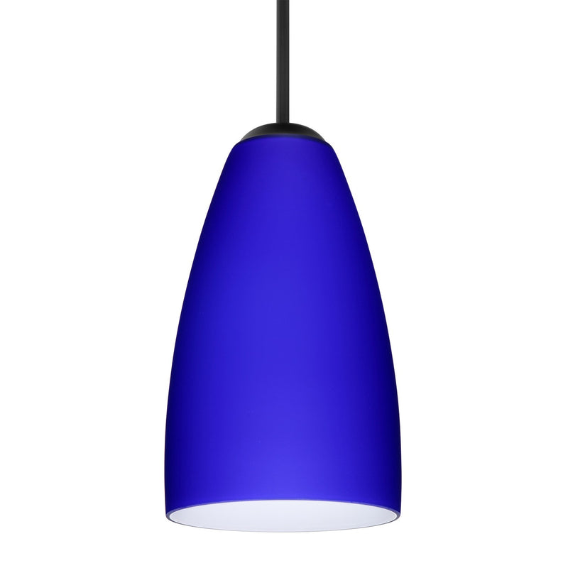 Besa 1JT-1511CM-BK One Light Pendant, Black