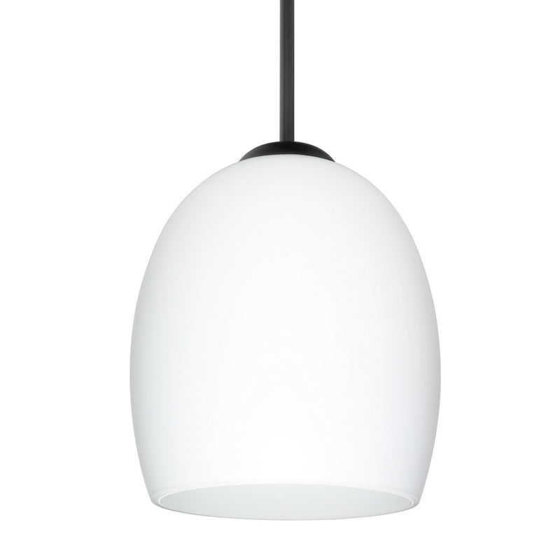 Besa 1JT-169707-BK One Light Pendant, Black