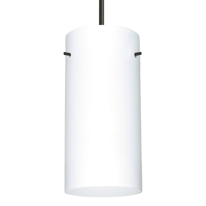 Besa 1JT-412007-BK One Light Pendant, Black