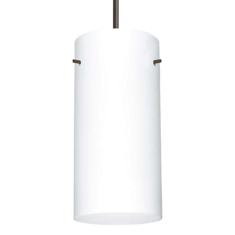 Besa 1JT-412007-BR One Light Pendant, Bronze