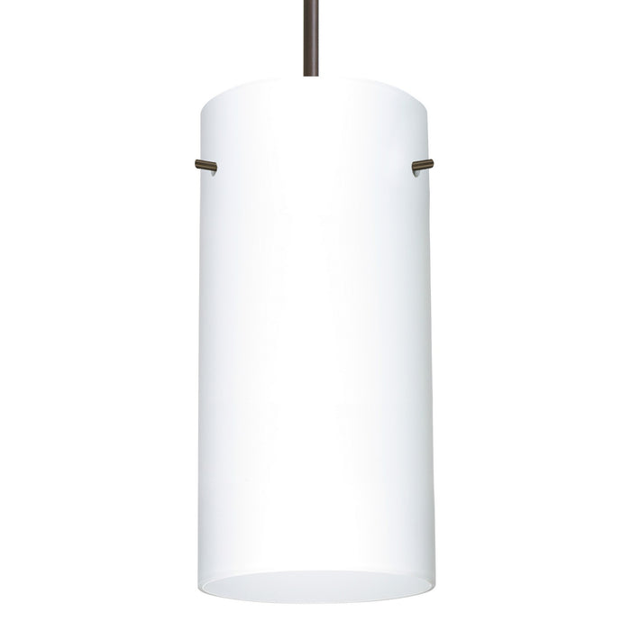 Besa 1JT-412007-LED-BR LED Pendant, Bronze