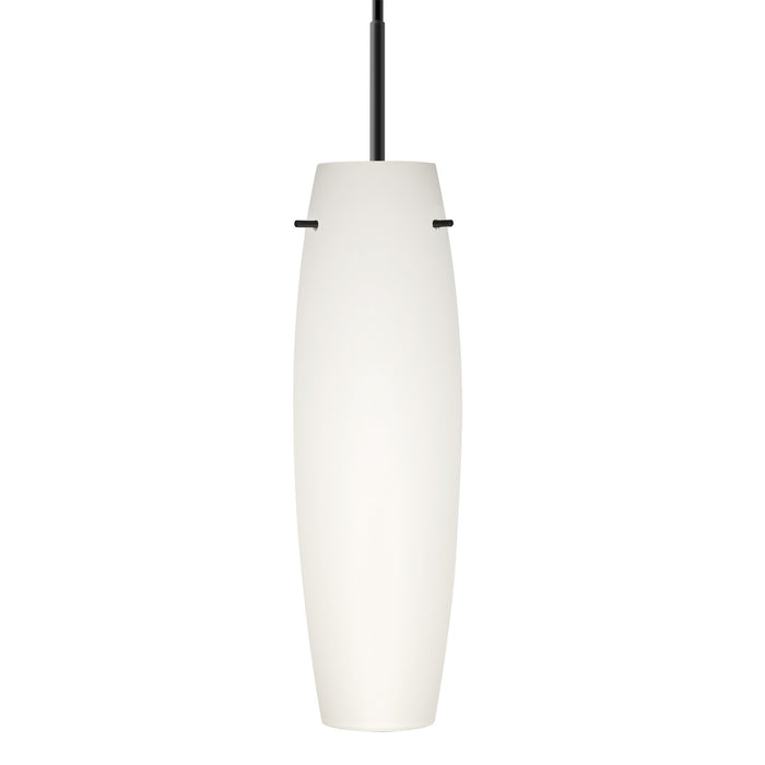 Besa 1JT-412107-BK One Light Pendant, Black