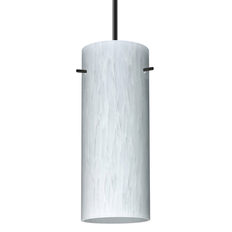 Besa 1JT-412319-BK One Light Pendant, Black