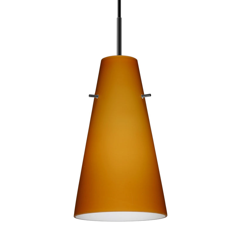 Besa 1JT-412480-LED-BK LED Pendant, Black