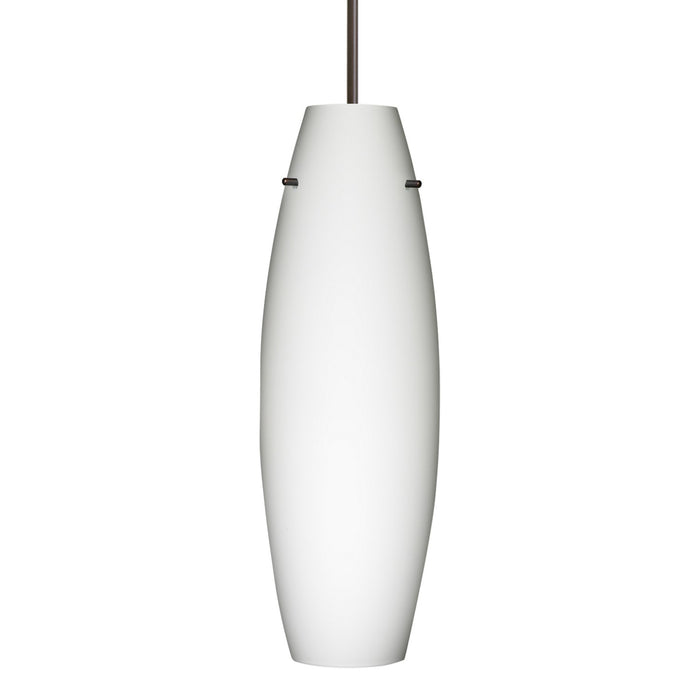 Besa 1JT-412707-LED-BR LED Pendant, Bronze